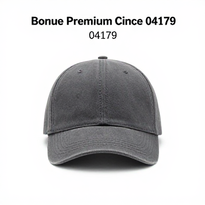 Boné Premium Cinza 04179