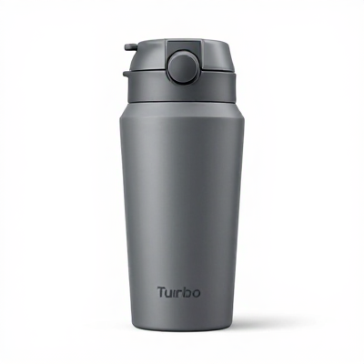 Garrafa Turbo Cinza 03248