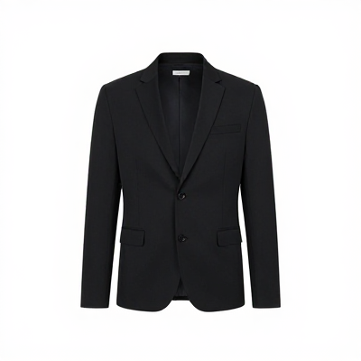 Jaqueta Moderno Preto 03016