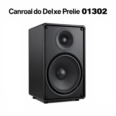 Caixa de Som Deluxe Preto 01302