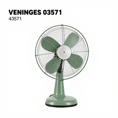 Ventilador Vintage Verde 03571