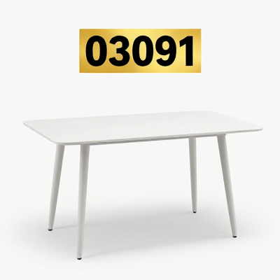 Mesa Moderno Branco 03091