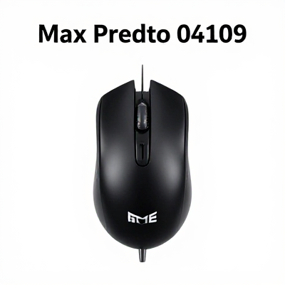 Mouse Max Preto 04109