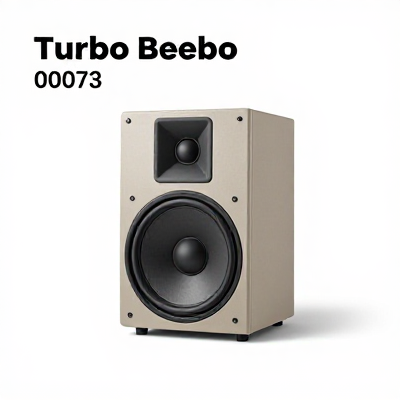 Caixa de Som Turbo Bege 00073
