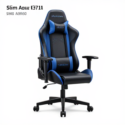 Cadeira Gamer Slim Azul 03710