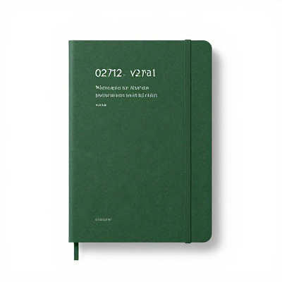 Notebook Vintage Verde 02712