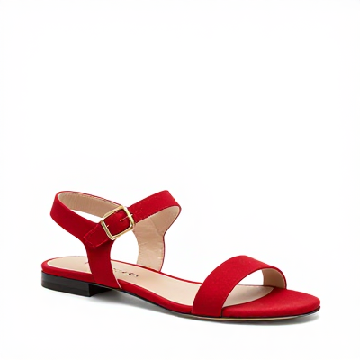 Sandália Moderno Vermelho 00626