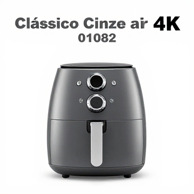 Air Fryer Clássico Cinza 01082