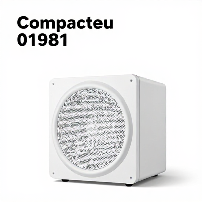 Caixa de Som Compacto Branco 01981
