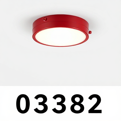 Luminária Slim Vermelho 03382