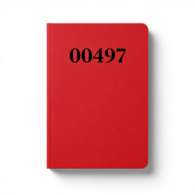 Notebook Moderno Vermelho 00497