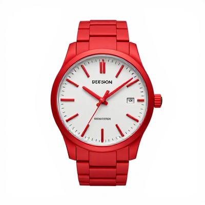Relógio Plus Vermelho 01702