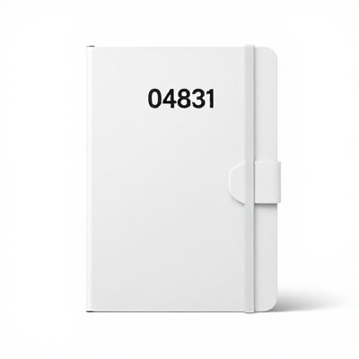 Notebook Compacto Branco 04831