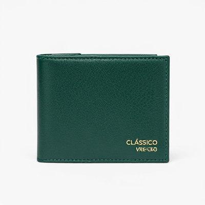 Carteira Clássico Verde 00435