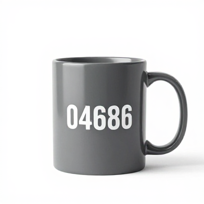 Caneca Moderno Cinza 04686