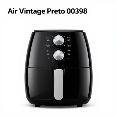 Air Fryer Vintage Preto 00398