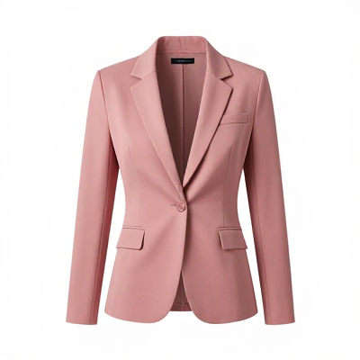 Jaqueta Slim Rosa 02518