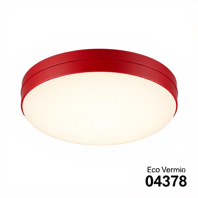 Luminária Eco Vermelho 04378
