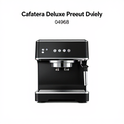 Cafeteira Deluxe Preto 04968