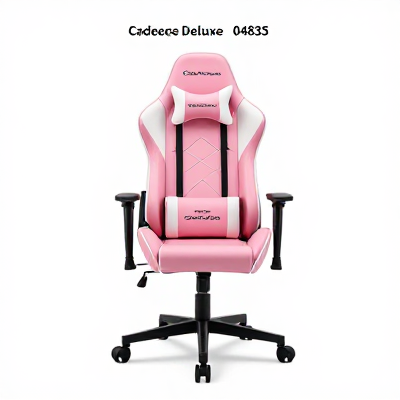 Cadeira Gamer Deluxe Rosa 04835