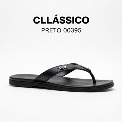 Chinelo Clássico Preto 00395
