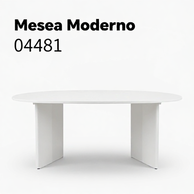 Mesa Moderno Branco 04481