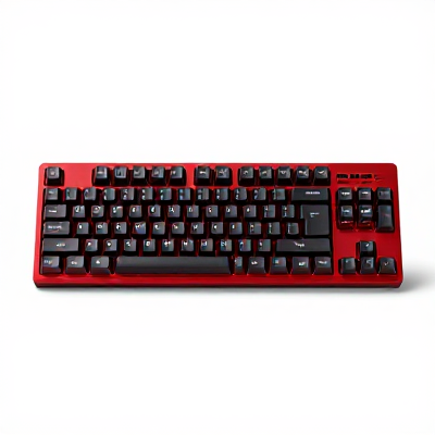 Teclado Plus Vermelho 01994