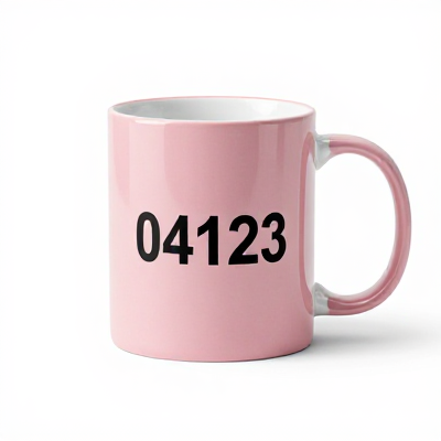 Caneca Clássico Rosa 04123