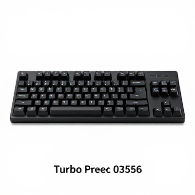 Teclado Turbo Preto 03556
