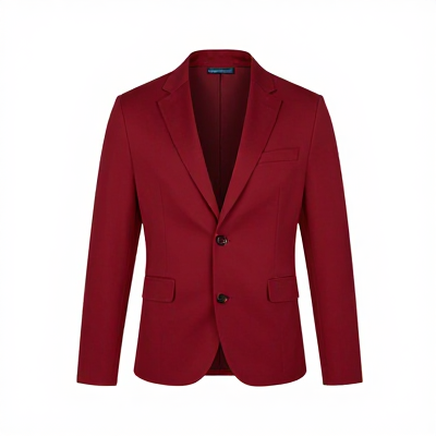 Jaqueta Moderno Vermelho 02130