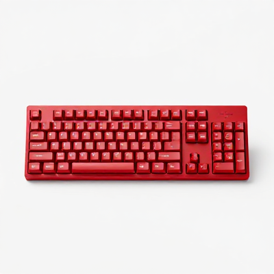 Teclado Max Vermelho 01106