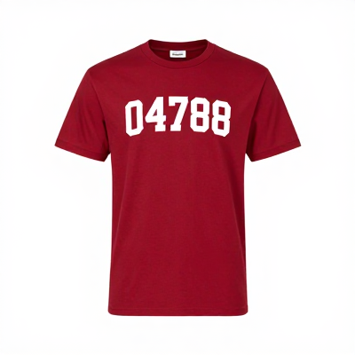 Camiseta Vintage Vermelho 04788