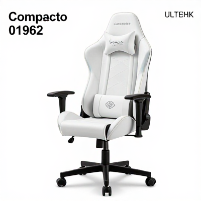 Cadeira Gamer Compacto Branco 01962
