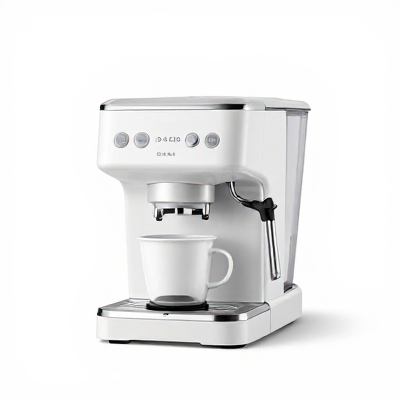Cafeteira Moderno Branco 01426