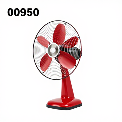 Ventilador Vintage Vermelho 00950