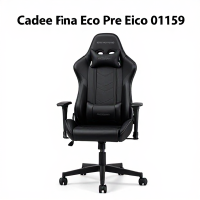 Cadeira Gamer Eco Preto 01159