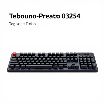 Teclado Turbo Preto 03254