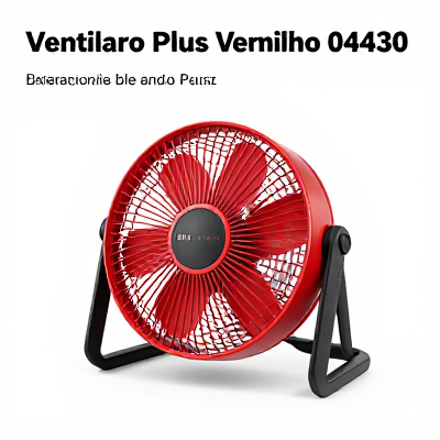 Ventilador Plus Vermelho 04430