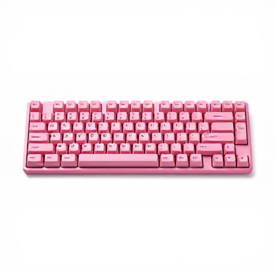 Teclado Essencial Rosa 04495