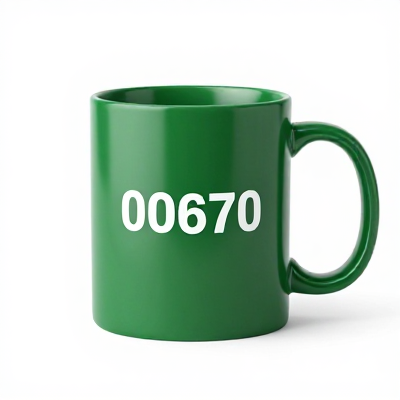 Caneca Clássico Verde 00670