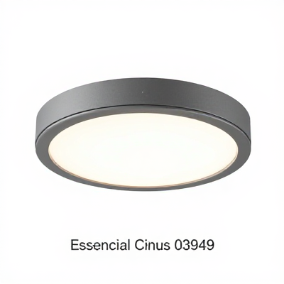 Luminária Essencial Cinza 03949
