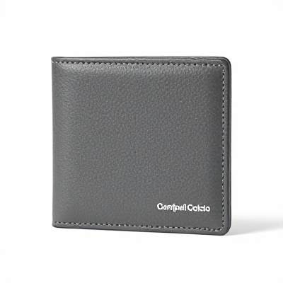 Carteira Compacto Cinza 04394