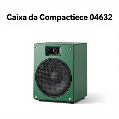 Caixa de Som Compacto Verde 04632