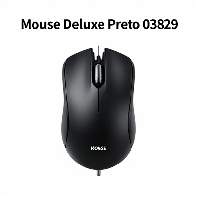 Mouse Deluxe Preto 03829