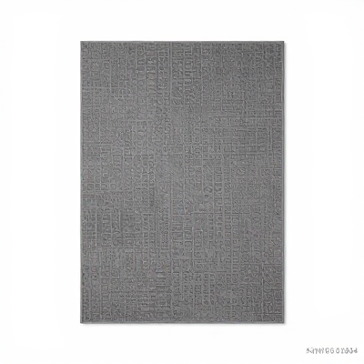Tapete Moderno Cinza 01804