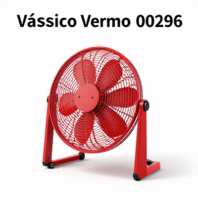 Ventilador Clássico Vermelho 00296