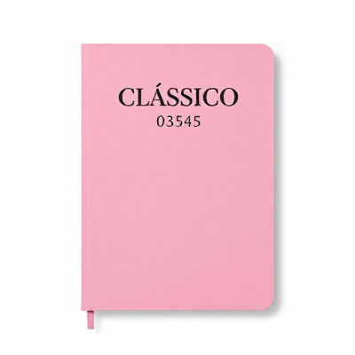 Notebook Clássico Rosa 03545