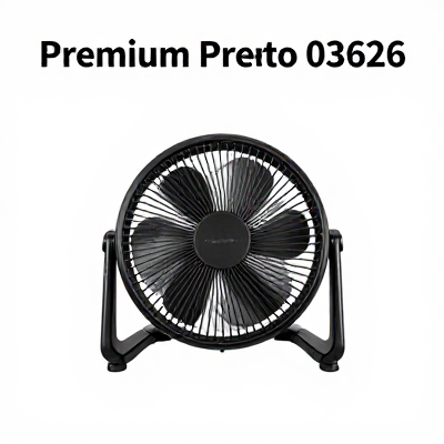 Ventilador Premium Preto 03626