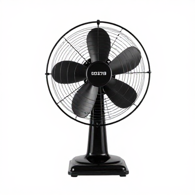 Ventilador Vintage Preto 00278