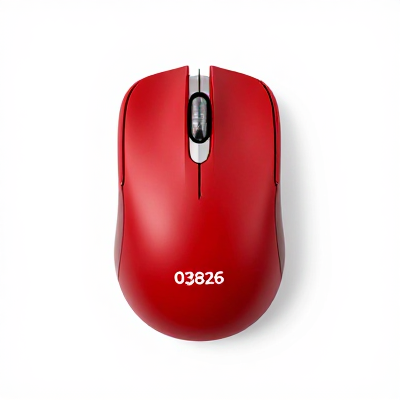Mouse Compacto Vermelho 03826
